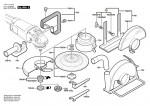 Bosch 0 601 751 920 Gws 180 J Angle Grinder 230 V / Eu Spare Parts